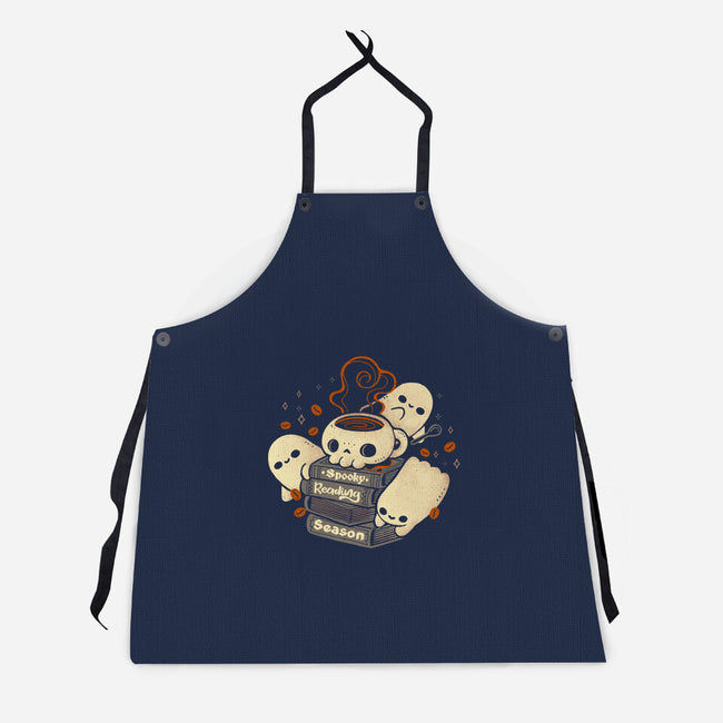 Spooky Reading Season-Unisex-Kitchen-Apron-xMorfina