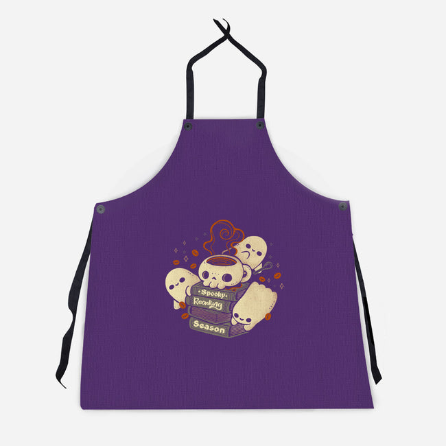 Spooky Reading Season-Unisex-Kitchen-Apron-xMorfina