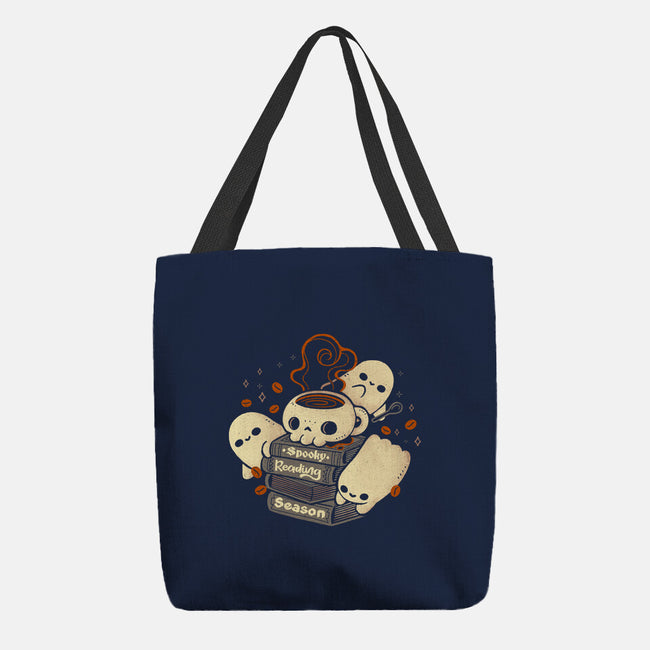 Spooky Reading Season-None-Basic Tote-Bag-xMorfina