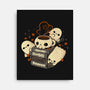 Spooky Reading Season-None-Stretched-Canvas-xMorfina