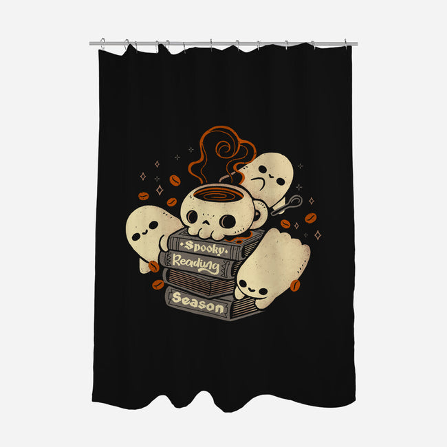 Spooky Reading Season-None-Polyester-Shower Curtain-xMorfina