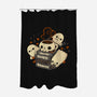 Spooky Reading Season-None-Polyester-Shower Curtain-xMorfina