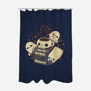 Spooky Reading Season-None-Polyester-Shower Curtain-xMorfina