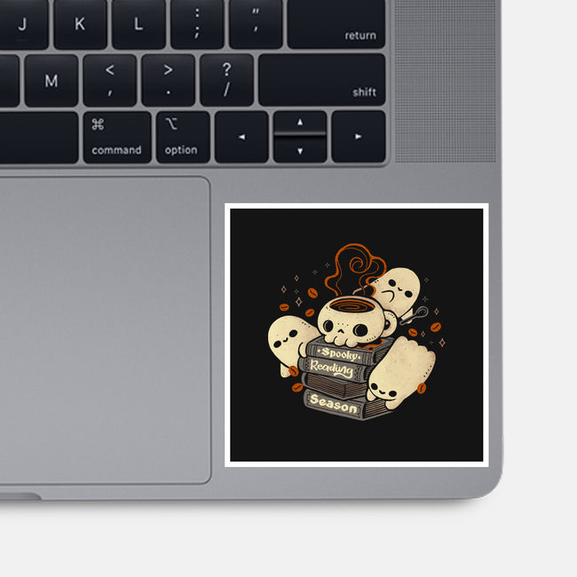 Spooky Reading Season-None-Glossy-Sticker-xMorfina