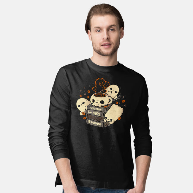 Spooky Reading Season-Mens-Long Sleeved-Tee-xMorfina