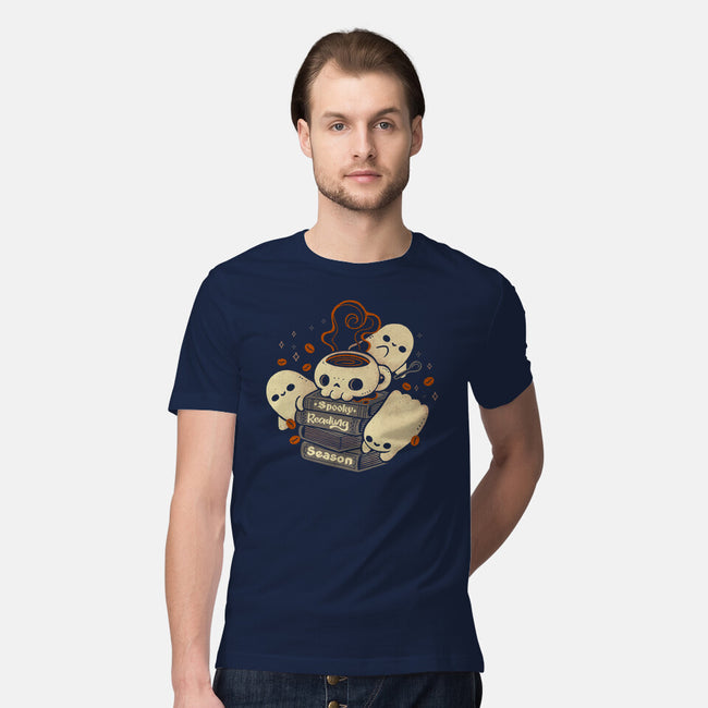 Spooky Reading Season-Mens-Premium-Tee-xMorfina