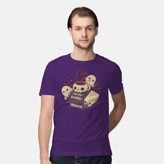 Spooky Reading Season-Mens-Premium-Tee-xMorfina