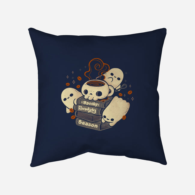 Spooky Reading Season-None-Removable Cover w Insert-Throw Pillow-xMorfina