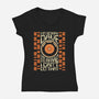 I'm Sorry Dave-Womens-V-Neck-Tee-piercek26