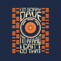 I'm Sorry Dave-Womens-Fitted-Tee-piercek26