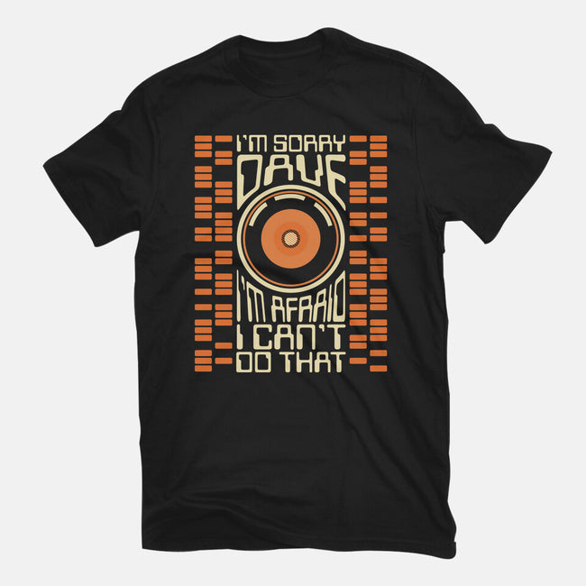 I'm Sorry Dave-Womens-Fitted-Tee-piercek26