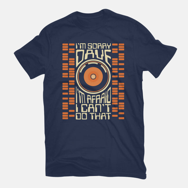 I'm Sorry Dave-Womens-Fitted-Tee-piercek26