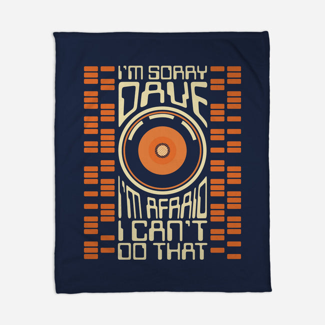 I'm Sorry Dave-None-Fleece-Blanket-piercek26