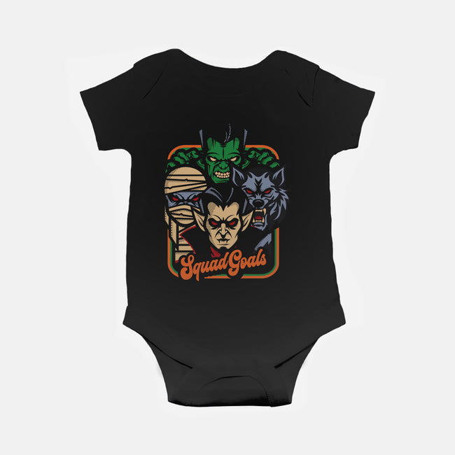 Squad Goals-Baby-Basic-Onesie-jrberger