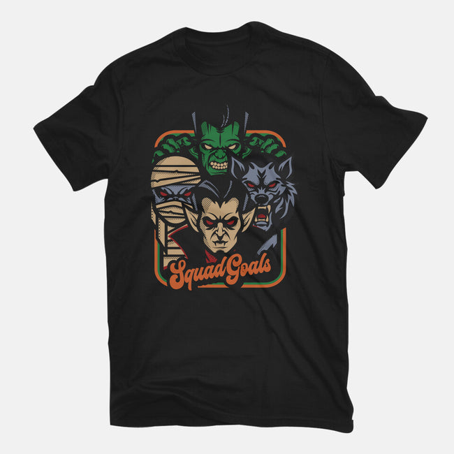 Squad Goals-Womens-Fitted-Tee-jrberger