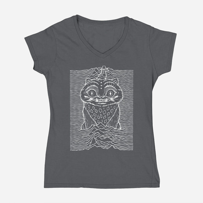 The Derpy Division-Womens-V-Neck-Tee-glitchygorilla
