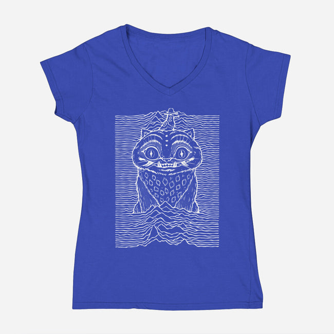The Derpy Division-Womens-V-Neck-Tee-glitchygorilla