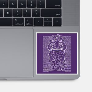 The Derpy Division-None-Glossy-Sticker-glitchygorilla