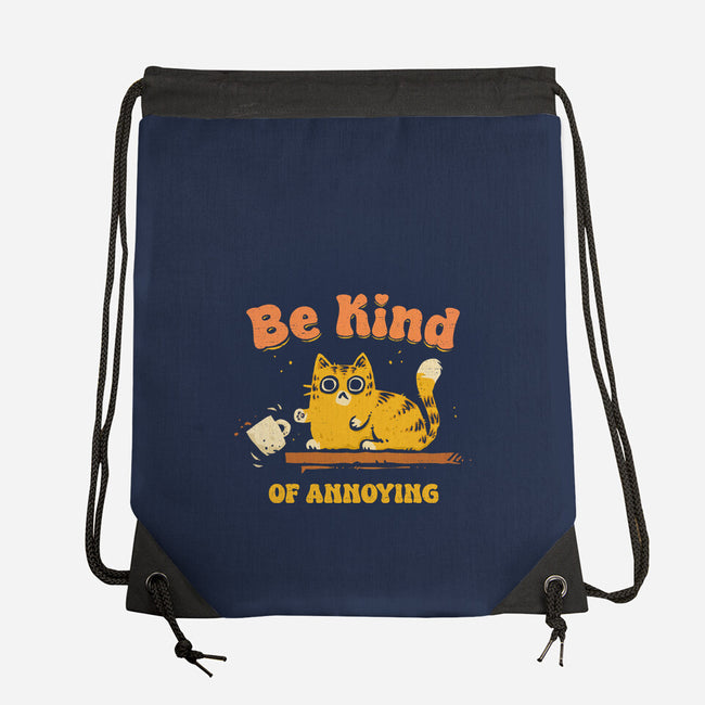 Be Kind Of Annoying-None-Drawstring-Bag-kg07