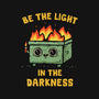 Be The Light In The Darkness-Youth-Crew Neck-Sweatshirt-kg07