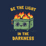 Be The Light In The Darkness-Mens-Basic-Tee-kg07