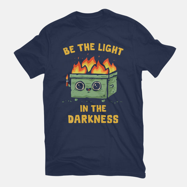 Be The Light In The Darkness-Mens-Basic-Tee-kg07