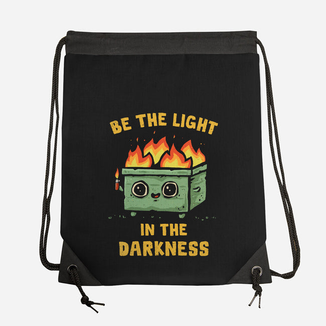 Be The Light In The Darkness-None-Drawstring-Bag-kg07