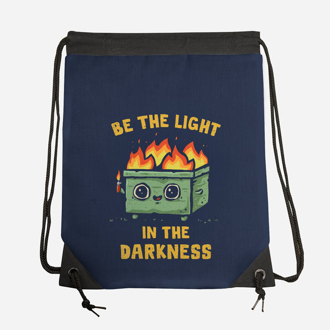 Be The Light In The Darkness-None-Drawstring-Bag-kg07