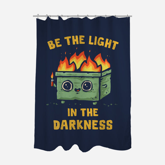 Be The Light In The Darkness-None-Polyester-Shower Curtain-kg07