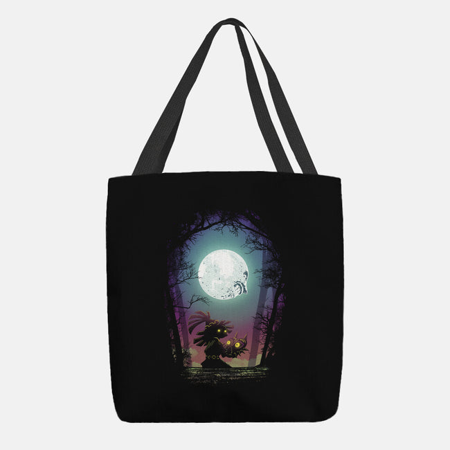 Negative Moon-None-Basic Tote-Bag-Donnie