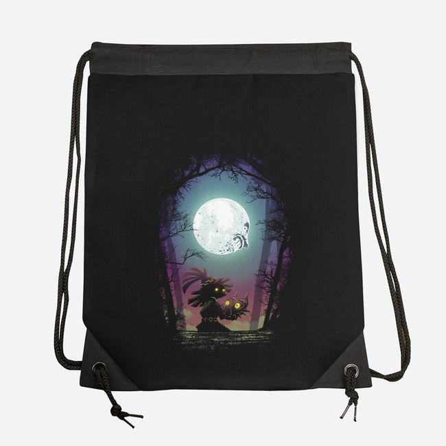 Negative Moon-None-Drawstring-Bag-Donnie