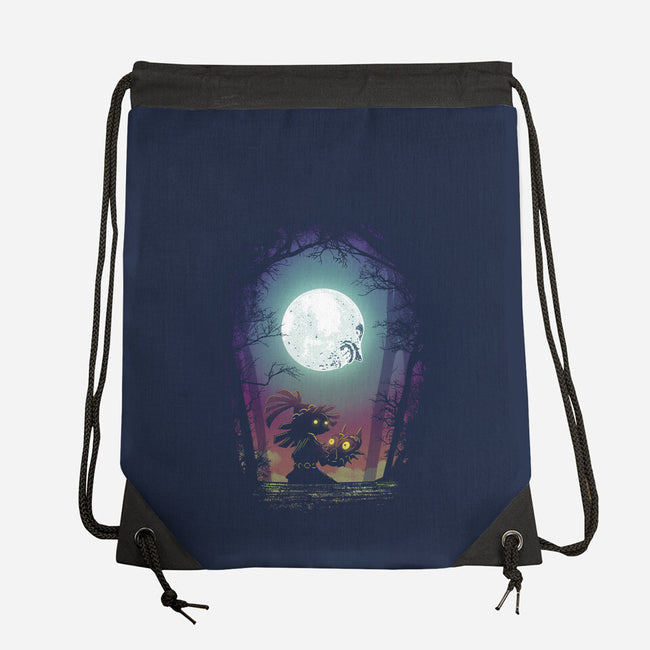 Negative Moon-None-Drawstring-Bag-Donnie