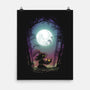 Negative Moon-None-Matte-Poster-Donnie