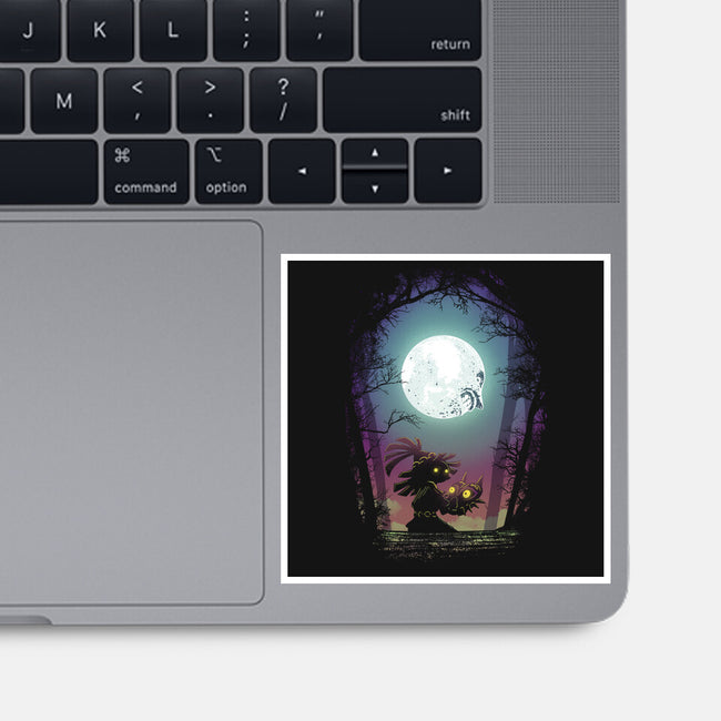 Negative Moon-None-Glossy-Sticker-Donnie