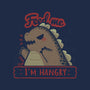 Kawaii Hangry Kaiju-None-Adjustable Tote-Bag-xMorfina