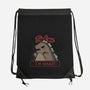 Kawaii Hangry Kaiju-None-Drawstring-Bag-xMorfina