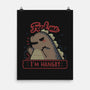 Kawaii Hangry Kaiju-None-Matte-Poster-xMorfina