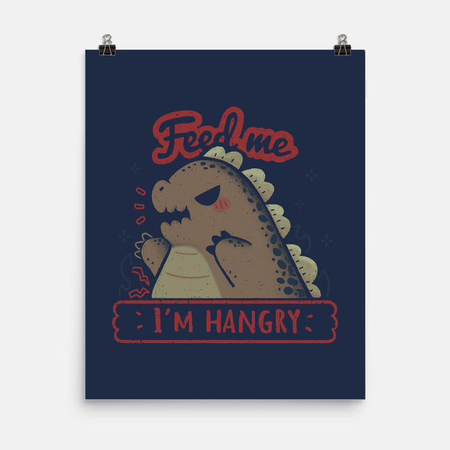 Kawaii Hangry Kaiju-None-Matte-Poster-xMorfina