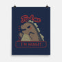 Kawaii Hangry Kaiju-None-Matte-Poster-xMorfina