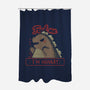 Kawaii Hangry Kaiju-None-Polyester-Shower Curtain-xMorfina