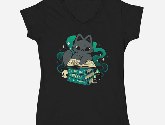 Magical Cat With Spellbook