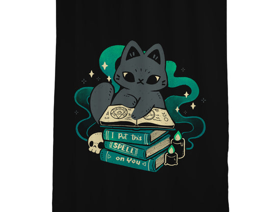 Magical Cat With Spellbook