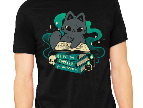 Magical Cat With Spellbook