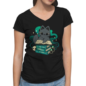 Magical Cat With Spellbook