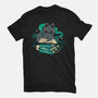 Magical Cat With Spellbook-Youth-Basic-Tee-xMorfina