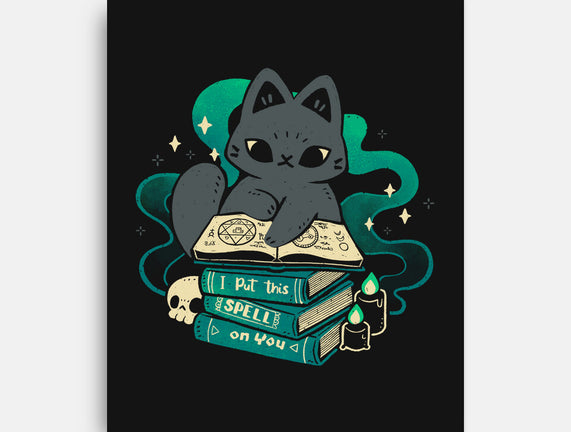 Magical Cat With Spellbook