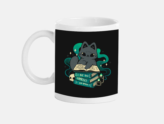 Magical Cat With Spellbook
