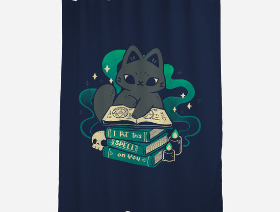 Magical Cat With Spellbook