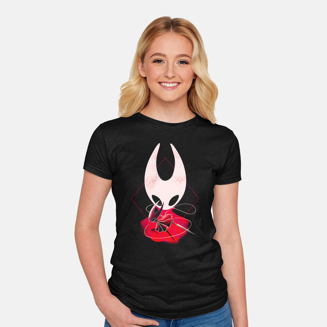 Negative Princess Protector-Womens-Fitted-Tee-Donnie