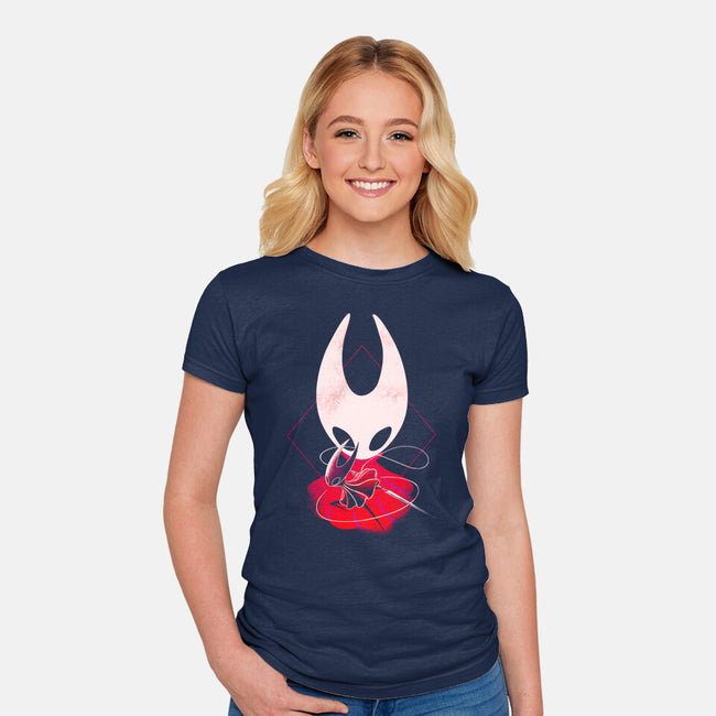 Negative Princess Protector-Womens-Fitted-Tee-Donnie